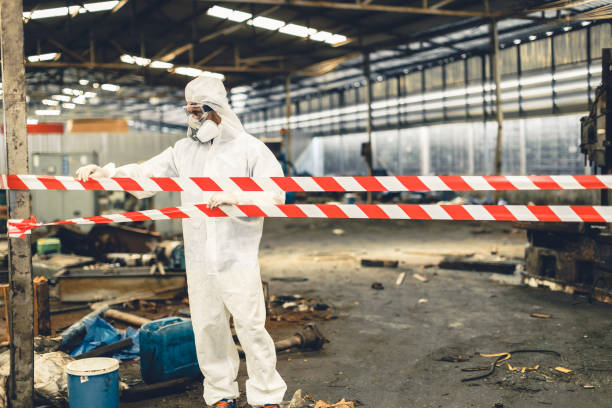 Professional Unattended Death Cleanup technician working in York, NE